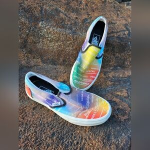 EUC Vans Pride Slip-On Sneakers 5.5 M / 7 W